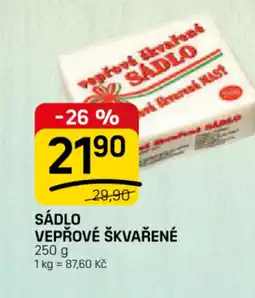 Flop Sádlo vepřové škvařené nabídka