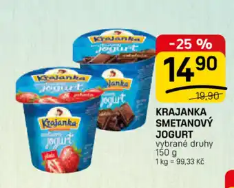 Flop Krajanka smetanový jogurt nabídka