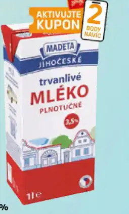 Flop MADETA Jč mléko trvanlivé plnotučné 3,5% nabídka