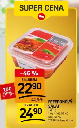 Flop Feferonový salát nabídka