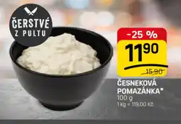 Flop Česneková pomazánka nabídka