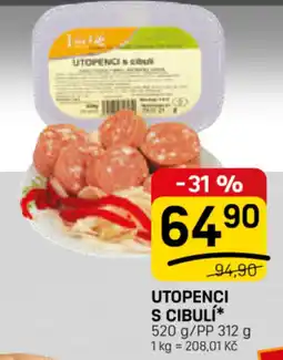 Flop Utopenci s cibulĺ nabídka