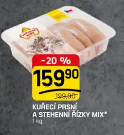 Flop Kuřecí prsní a stehenní řízky mix nabídka