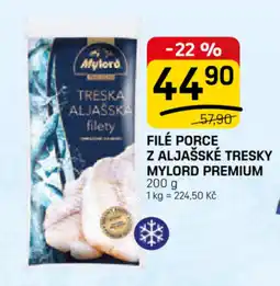 Flop Filé porce z aljašské tresky Mylord premium nabídka
