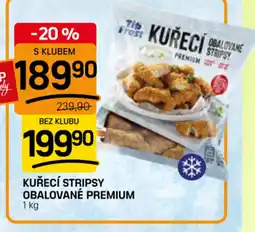 Flop Kuřecí stripsy obalované premium nabídka