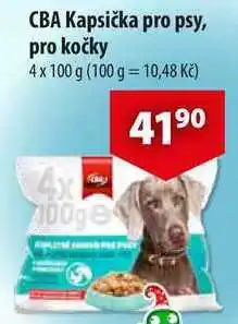 CBA CBA Kapsička pro psy, pro kočky nabídka