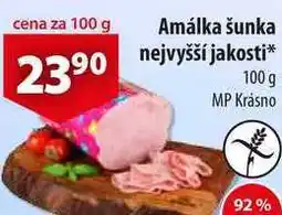 CBA Amálka šunka nejvyšší jakosti nabídka