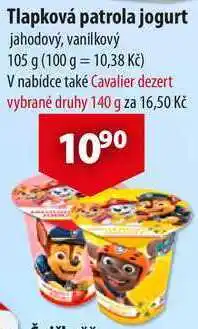 CBA Tlapková patrola jogurt nabídka