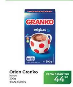 Tamda Foods Orion Granko kakao nabídka