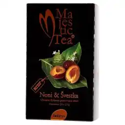 BonVeno Biogena Majestic Tea Noni & Švestka ovocno-bylinný čaj porcovaný nabídka