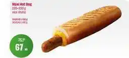 BonVeno Maxi Hot Dog nabídka