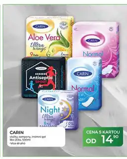 Tamda Foods CARIN vložky, tampony, intimní gel 8ks-20ks nabídka