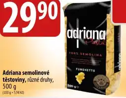 Bala Adriana semolinové těstoviny nabídka