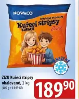 Bala ZIZU Kuřecí stripsy obalované nabídka