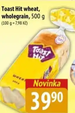 Bala Toast Hit wheat, wholegrain nabídka