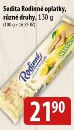 Bala Sedita Rodinné oplatky nabídka