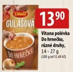 Bala Vitana polévka Do hrnečku nabídka