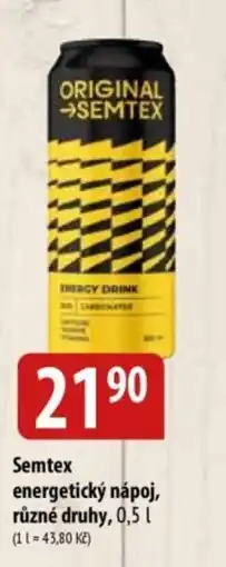 Bala Semtex energetický nápoj nabídka