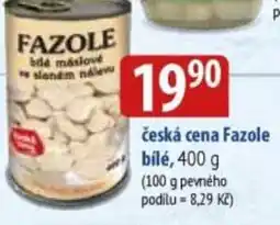 Bala Česká cena Fazole bílé nabídka