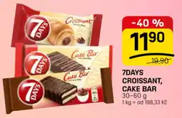 Flop 7Days croissant, cake bar nabídka