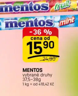 Flop Mentos nabídka