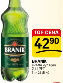 Flop BRANÍK světlé výčepní nabídka