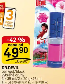 Flop DR.DEVIL ball/gel/block nabídka