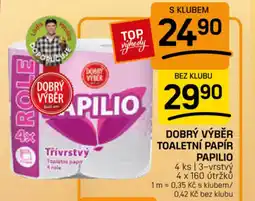 Flop Dobrý výběr toaletní papír papilio nabídka