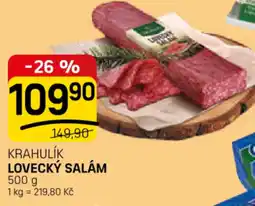 Flop Krahulik lovecký salám nabídka