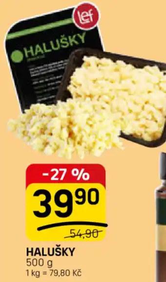 Flop Halušky nabídka