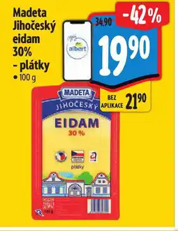 Albert Madeta jihočeský eidam 30% nabídka