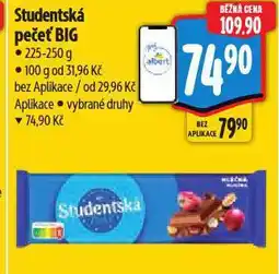 Albert Orion studentská pečeť nabídka