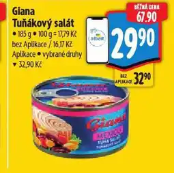 Albert Giana tuňákový salát nabídka