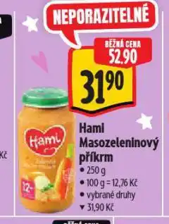 Albert Hami masozeleninový příkrm nabídka