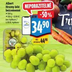 Albert Hrozny bílé bezsemenné nabídka
