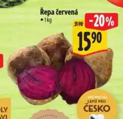 Albert Řepa červená nabídka