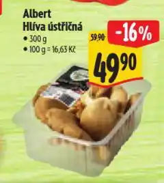 Albert Hlíva ústřičná nabídka