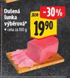 Albert Dušená šunka výběrová nabídka