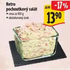 Albert Retro pochoutkový salát nabídka
