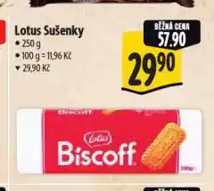 Albert Lotus sušenky nabídka
