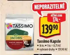 Albert Tassimo kávové kapsle nabídka