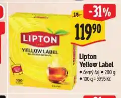 Albert Lipton čaj nabídka