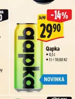 Albert Qapka minerální voda nabídka