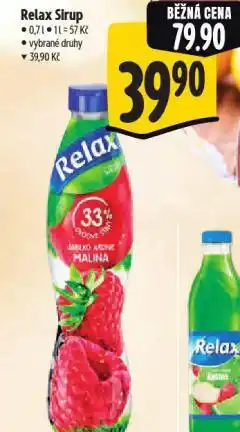 Albert Relax sirup nabídka