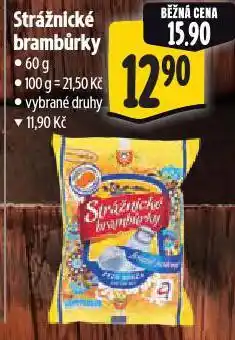 Albert Strážnické brambůrky nabídka