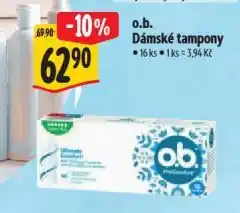 Albert O.b. tampony nabídka