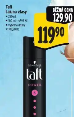 Albert Taft lak na vlasy nabídka