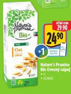 Albert Bio ovesný nápoj nabídka