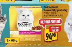 Albert Gourmet gold konzervy pro kočky nabídka
