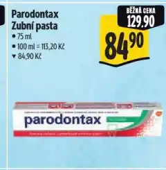Albert Parodontax zubní pasta nabídka